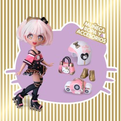 Muñeca manga 4SF Hello Kitty Diva Roller