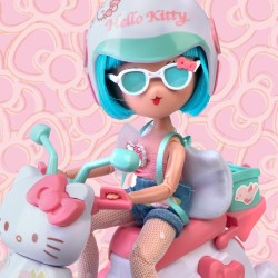 Muñeca manga 4SF con Scooter Rosa Hello Kitty