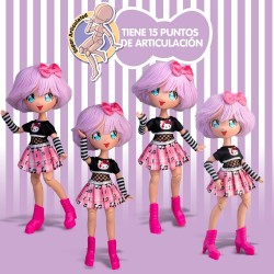 Muñeca manga 4SF Hello Kitty Teddy Rock