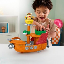 My Mario Little People Aerobarco de Bowser JHG62