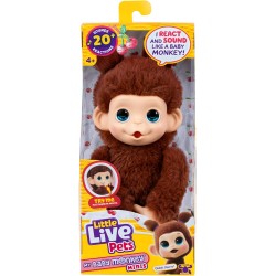 Little Live Pets My Baby Monkey Minis Chikki Cherry