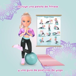 Nancy muñeca flexible clase de Yoga NAC76000 Nancy muñeca flexible clase de Yoga NAC76000