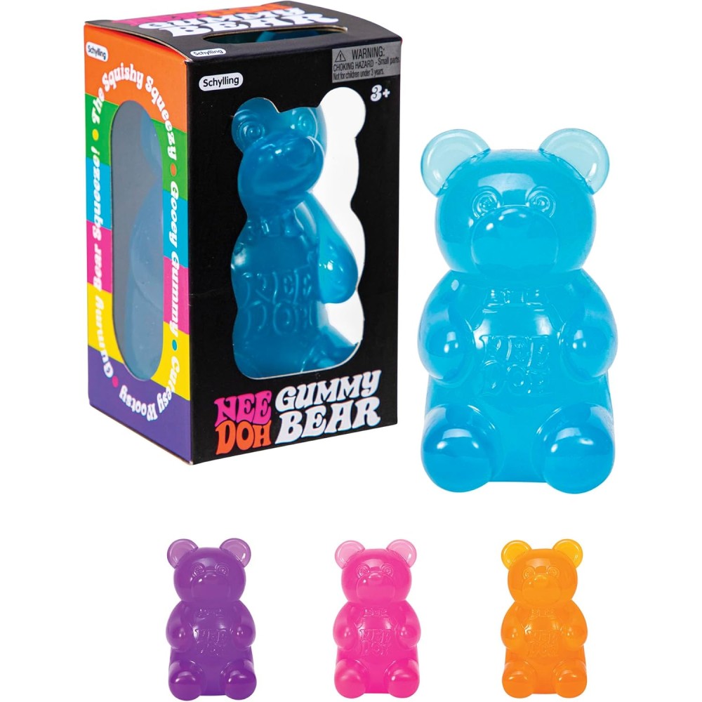 Needoh Gummy Bear oso gummy juguete relajante