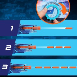 NERF Lanzador motorizado Loadout Galactic Commander