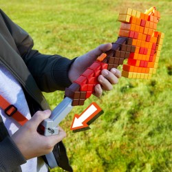 Minecraft Hacha de NERF Firebrand F8953 Minecraft Hacha de NERF Firebrand F8953