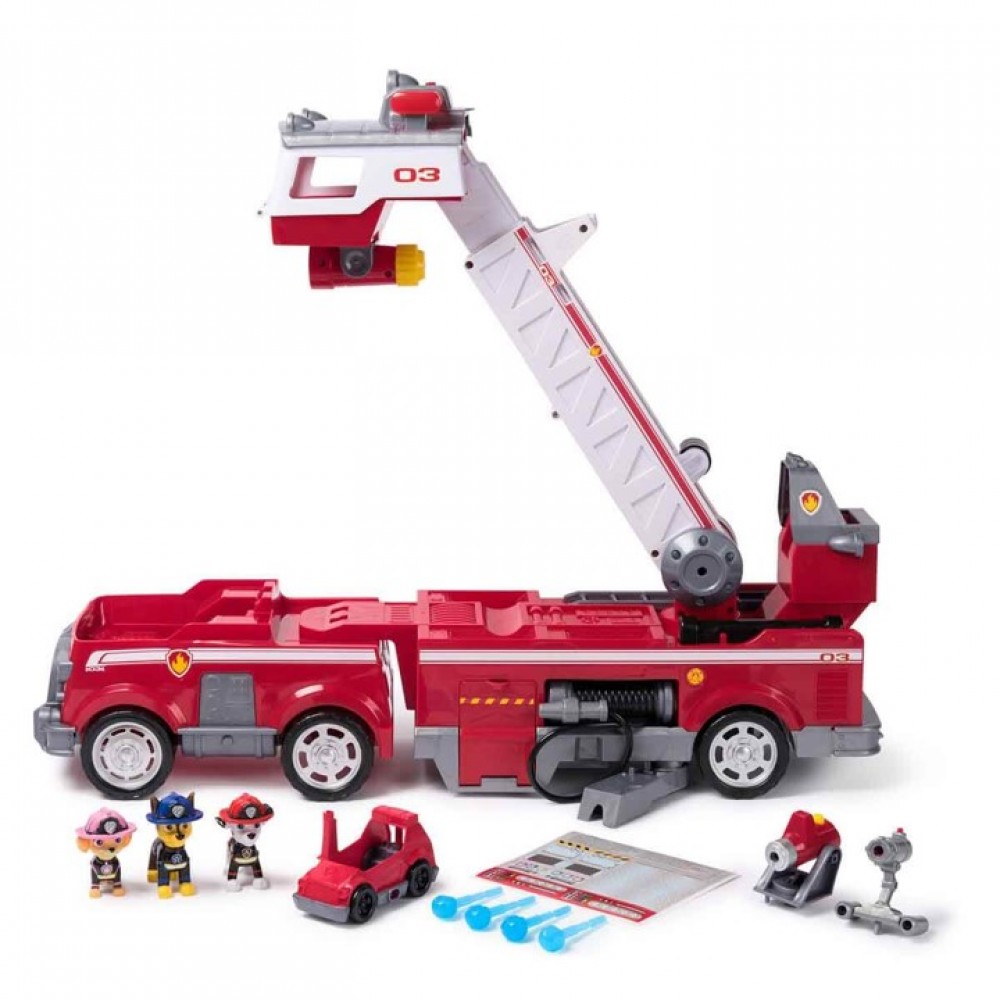 Paw Patrol Camión de bomberos definitivo