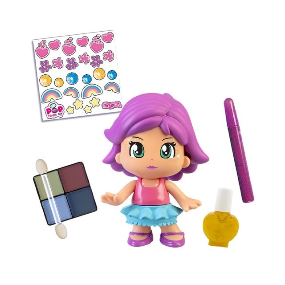 Pinypon Pop & Make Up muñeca 17 cm
