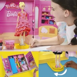 Barbie Play-Doh Show de modas de diseñador Barbie Play-Doh Show de modas de diseñador