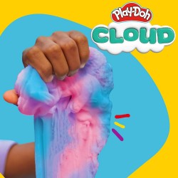 Play Doh Cloud algodón de azúcar rosa y azul