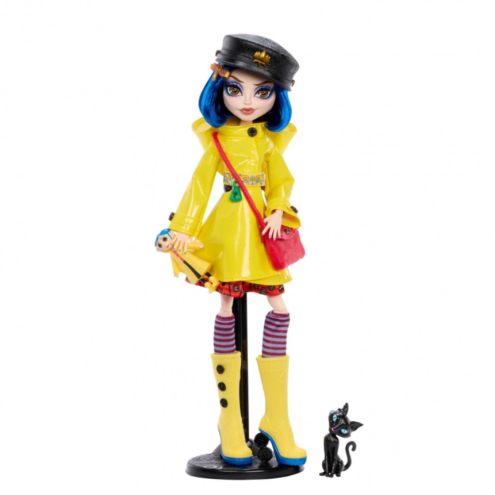 Monster High Skullector muñeca Coraline JHK65