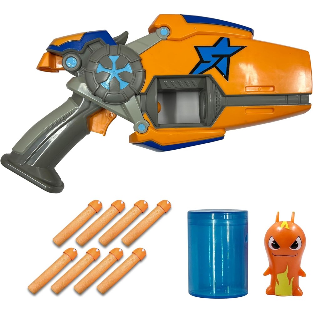 Bajoterra Lanzadora de Eli con figura de Burpy y dardos
