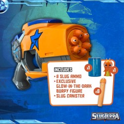 Bajoterra Lanzadora de Eli con figura de Burpy y dardos Bajoterra Lanzadora de Eli con figura de Burpy y dardos