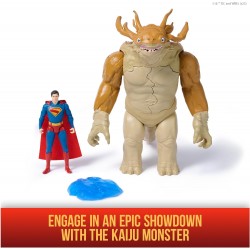 Figura de Superman contra monstruo Kaiju Figura de Superman contra monstruo Kaiju