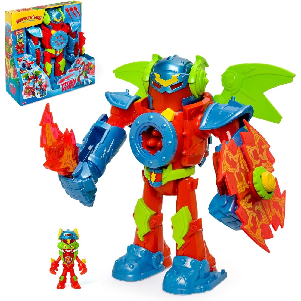 Superzings Kazoom Power Robot Titan Fury