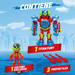 Superzings Kazoom Power Robot Titan Fury