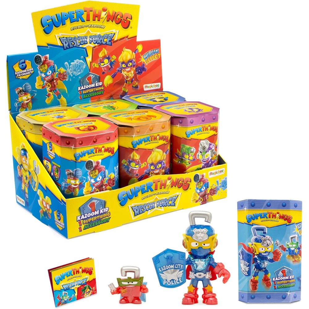 Superzings Rescue Force Caja 6 Kazoom Kids
