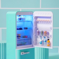 Zuru Mini Brands Refri nevera para llenar con comida de juguete