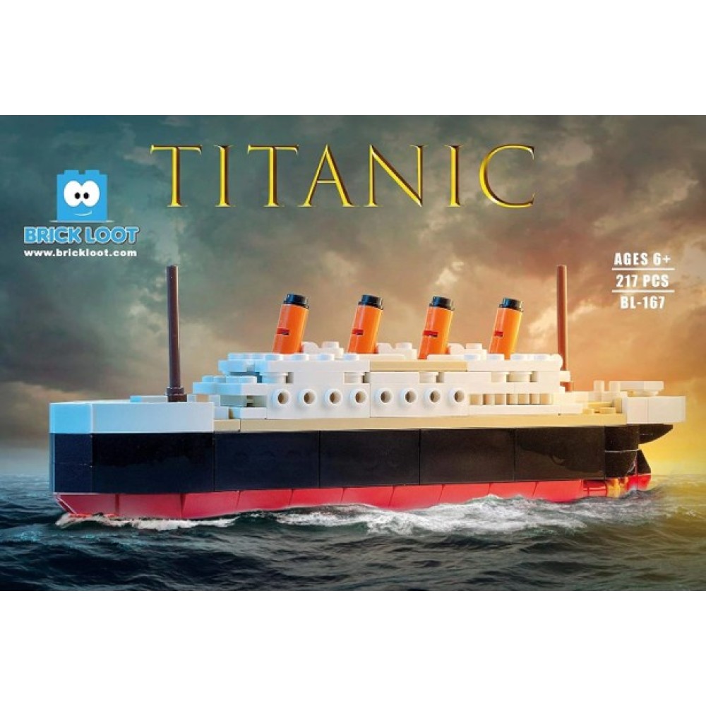 Brick Loot barco Titanic para armar con bloques lego
