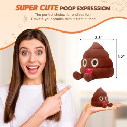 Peluche de emoji de caquita popó con sonidos