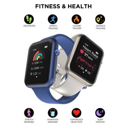 iTech Fusion 3 Smart Watch unisex - negro