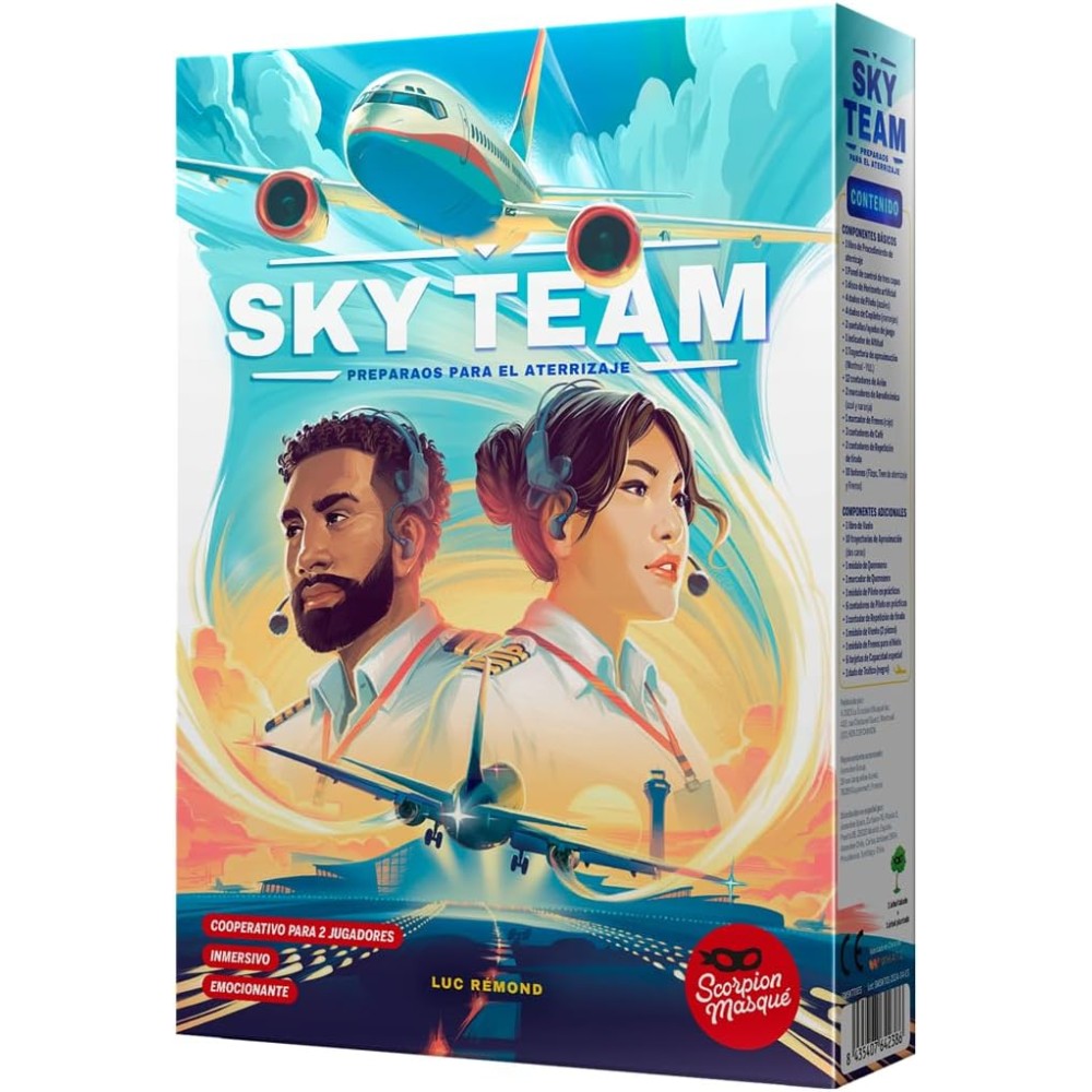 Juego de mesa SKY TEAM de Scorpion Masqué