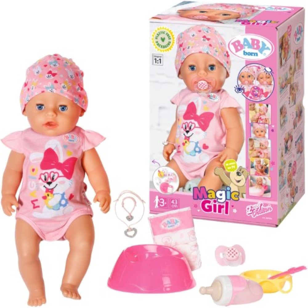 Baby Born muñeca bebé chupo mágico 827956