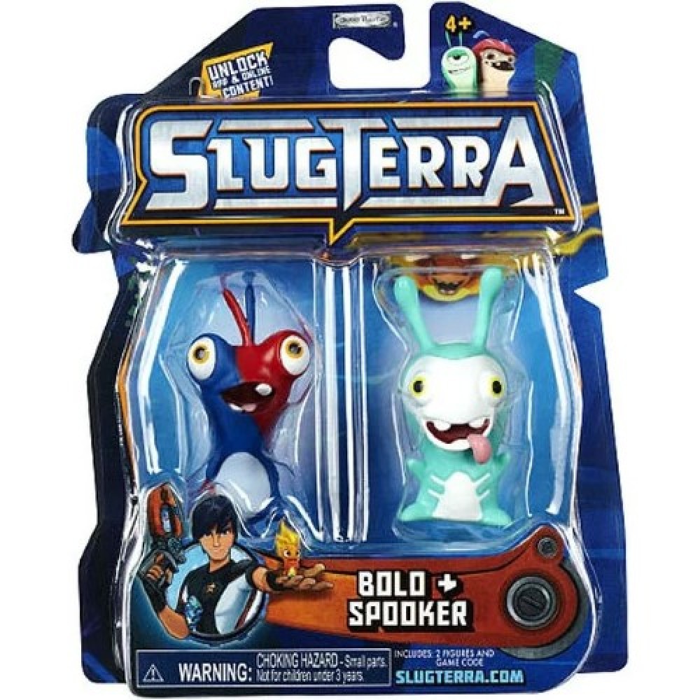 Slugterra Bajoterra Babosas Bolo y Spooker