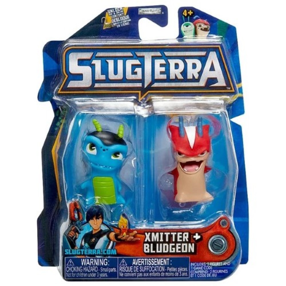 Slugterra Bajoterra Babosas Smitter y Bludgeon