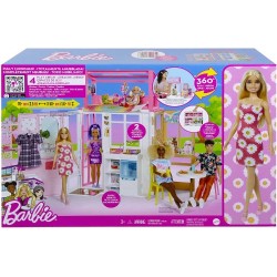 Barbie Casa amueblada dos pisos HCD48