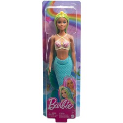 Barbie Sirena pelo azul y amarillo HRR03 Barbie Sirena pelo azul y amarillo HRR03