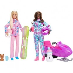 Barbie Set de muñecas deportes de invierno