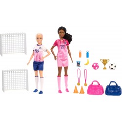 Barbie Profesiones set futbolistas HRG88