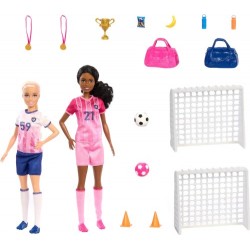Barbie Profesiones set futbolistas HRG88