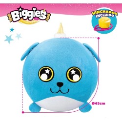 Biggies perro de peluche infable XXL 47288 Biggies perro de peluche infable XXL 47288
