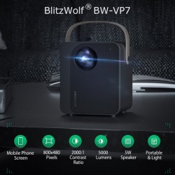 BlitzWolf proyector portátil mini BW-VP7 BlitzWolf proyector portátil mini BW-VP7