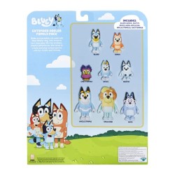 Bluey muñecos pack familiar extendido