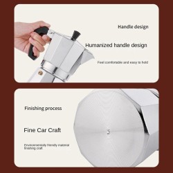 Cafetera tetera italiana Moka Café espresso