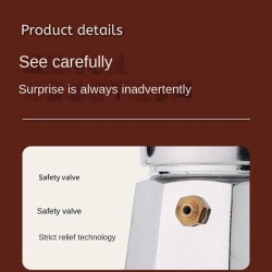 Cafetera tetera italiana Moka Café espresso