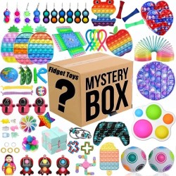Caja surtida con50 Juguetes antiestrés Fidget Toys