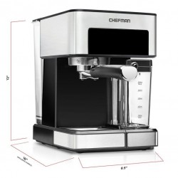 Chefman Máquina Cafetera 6-en-1.8 Litros Espresso Capuccino LatTe Chefman Máquina Cafetera 6-en-1.8 Litros Espresso Capuccino LatTe