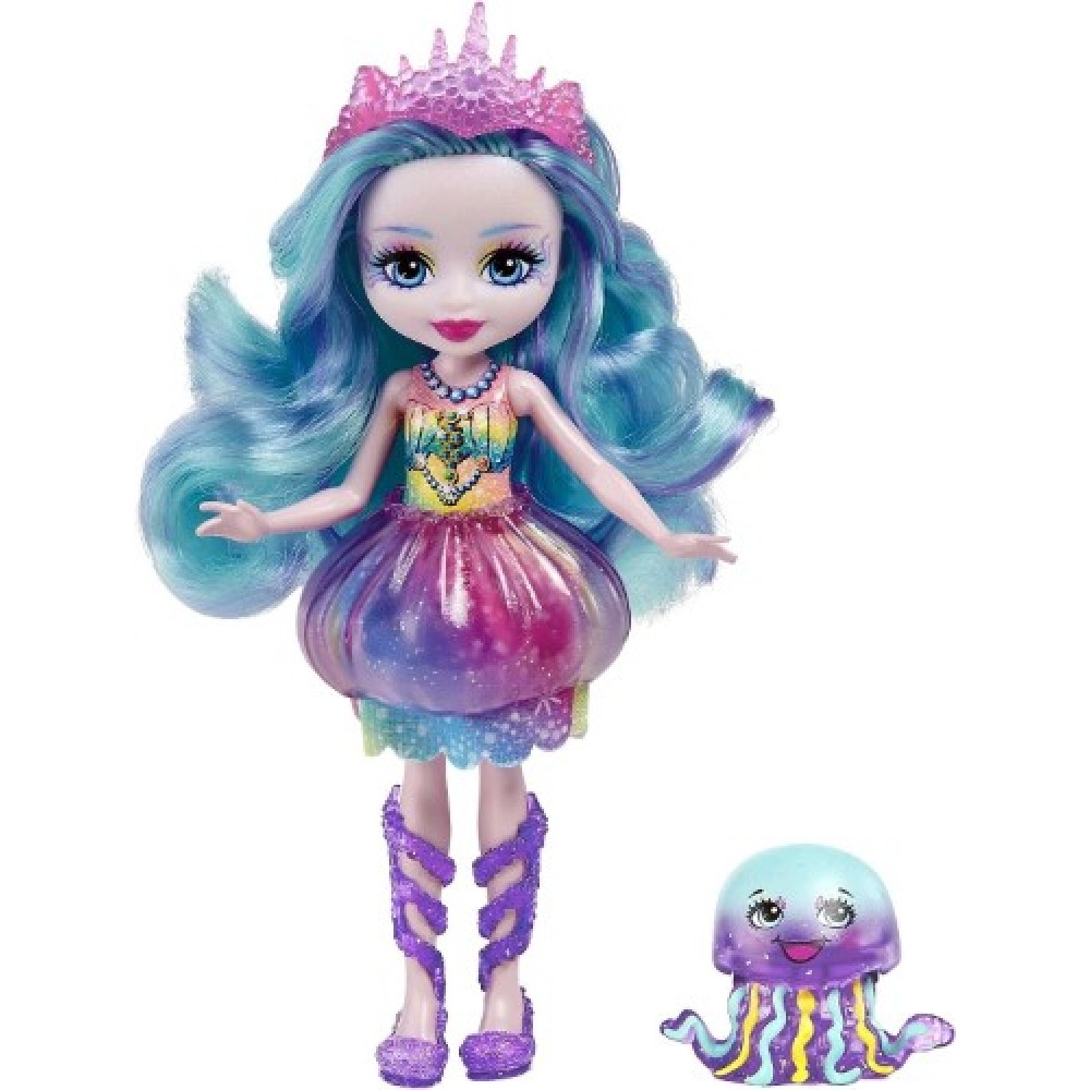 Enchantimals Jelanie Jellyfish y mascota medusa Enchantimals Jelanie Jellyfish y mascota medusa