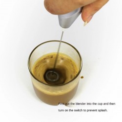 Batidora Espumador mini eléctrico café huevo