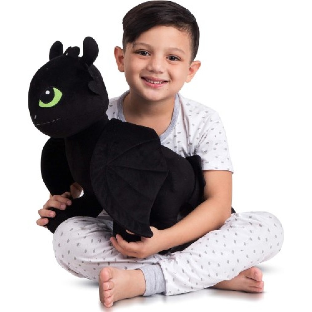 Como Entrenar Tu Dragón peluche almohada de Chimuelo