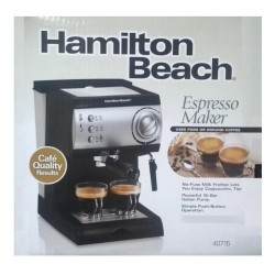 Hamilton Beach Cafetera Espresso 40715