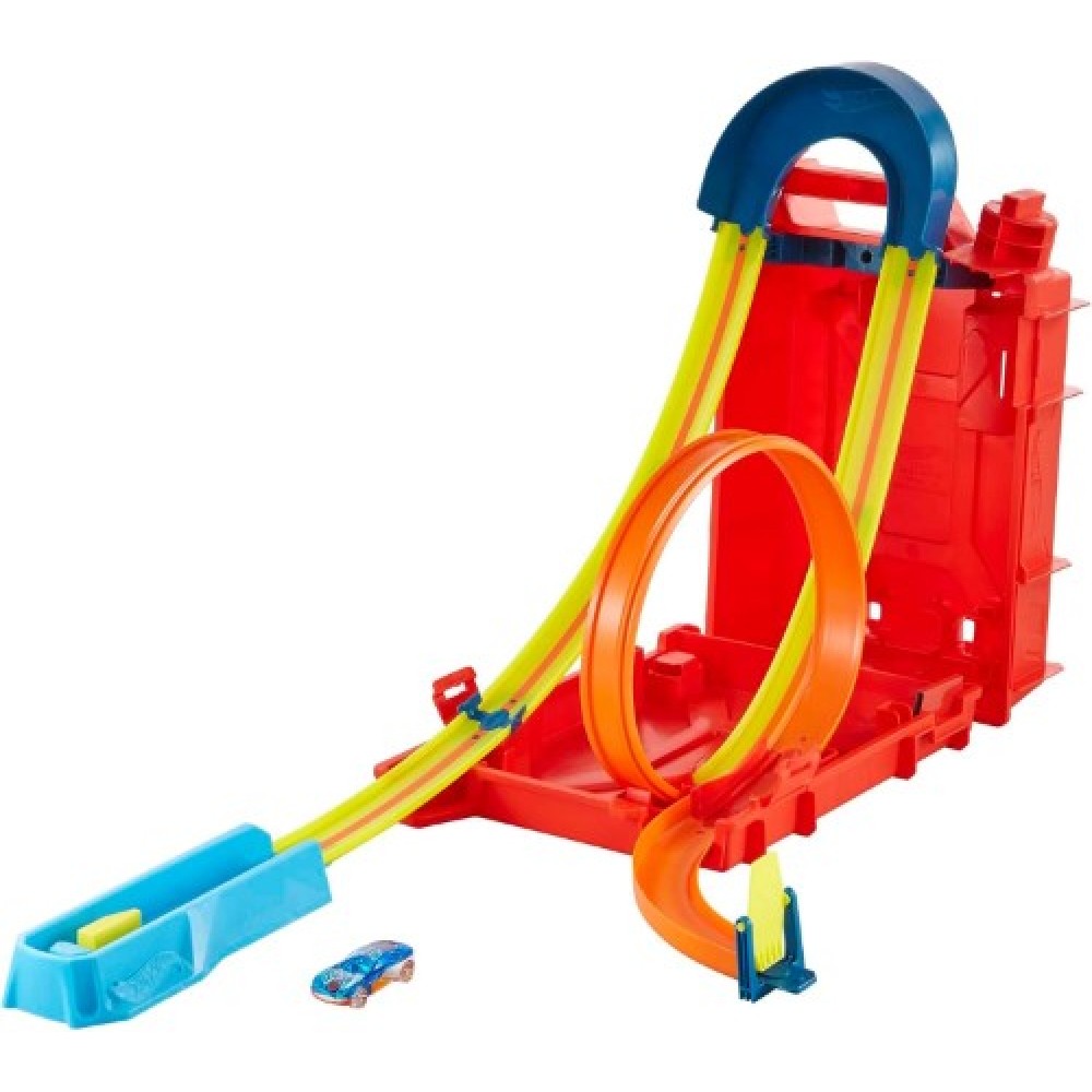 Hot Wheels Track Builder Caja de acrobacias extremas