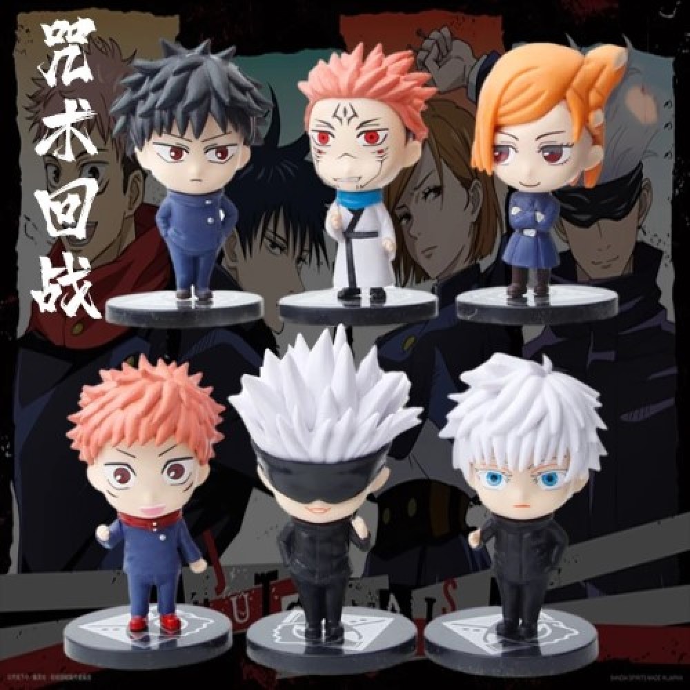 Jujutsu Kaisen 6 figuras set 1