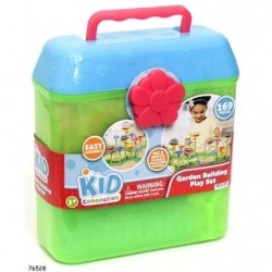 Kit construcción Jardín para jugar con flores plásticas Kit construcción Jardín para jugar con flores plásticas