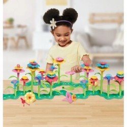 Kit construcción Jardín para jugar con flores plásticas Kit construcción Jardín para jugar con flores plásticas