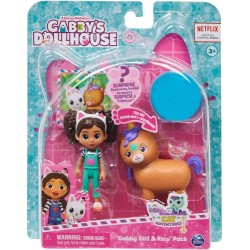 Casa Muñeca Gabby figuras Gabby y Kico The Kittycorn