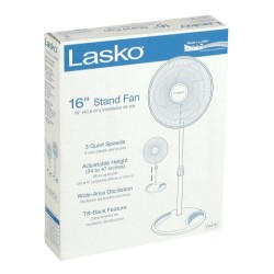 Lasko Ventilador Abanico de pie 2520 - Blanco Lasko Ventilador Abanico de pie 2520 - Blanco